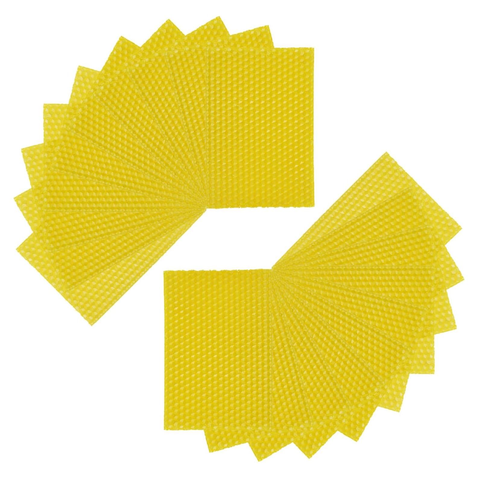 Kit de Fabricación de Velas de Cera de Abeja Flylin 20 Piezas