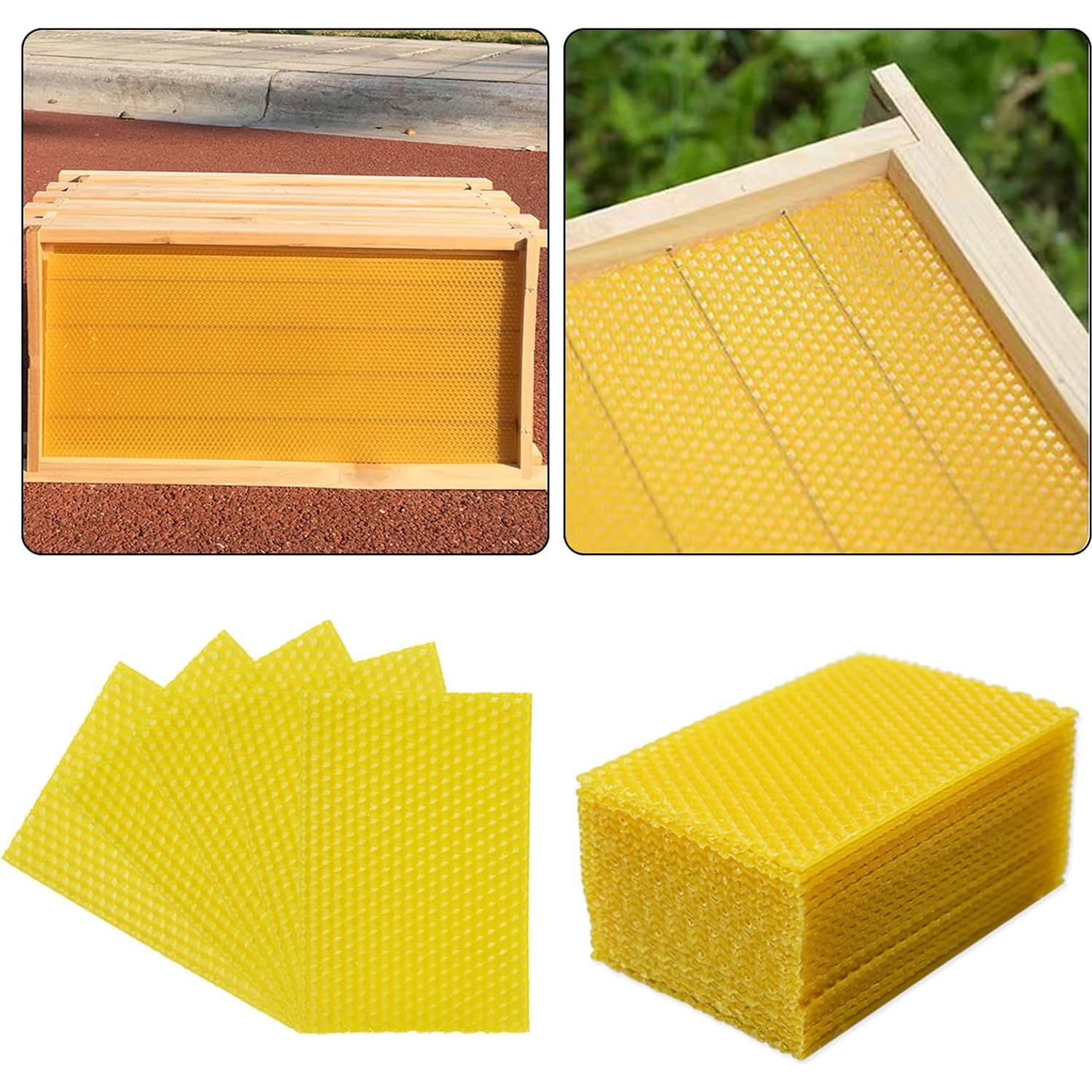 Kit de Fabricación de Velas de Cera de Abeja Flylin 20 Piezas
