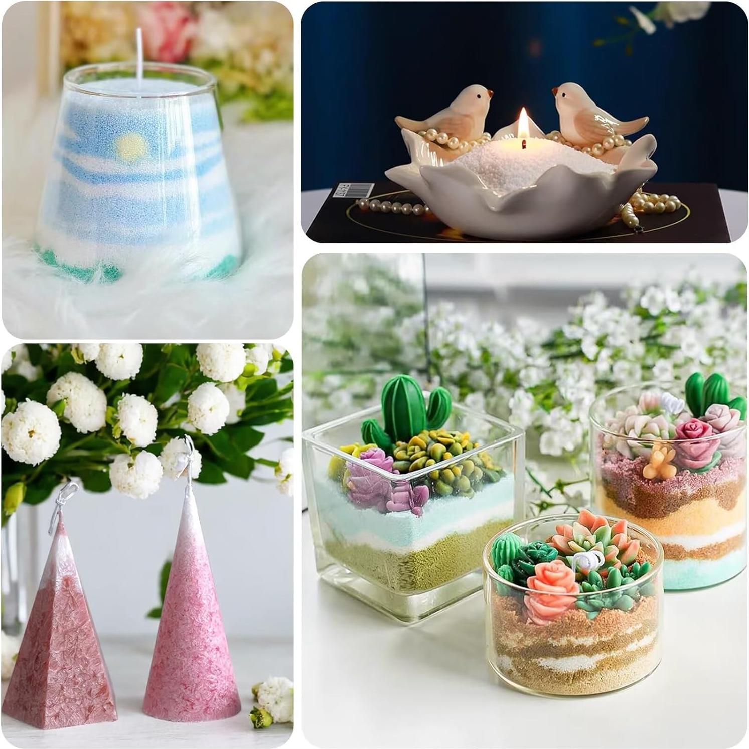 Kit de Cera de Arena Aufien 605g Sin Aroma para DIY