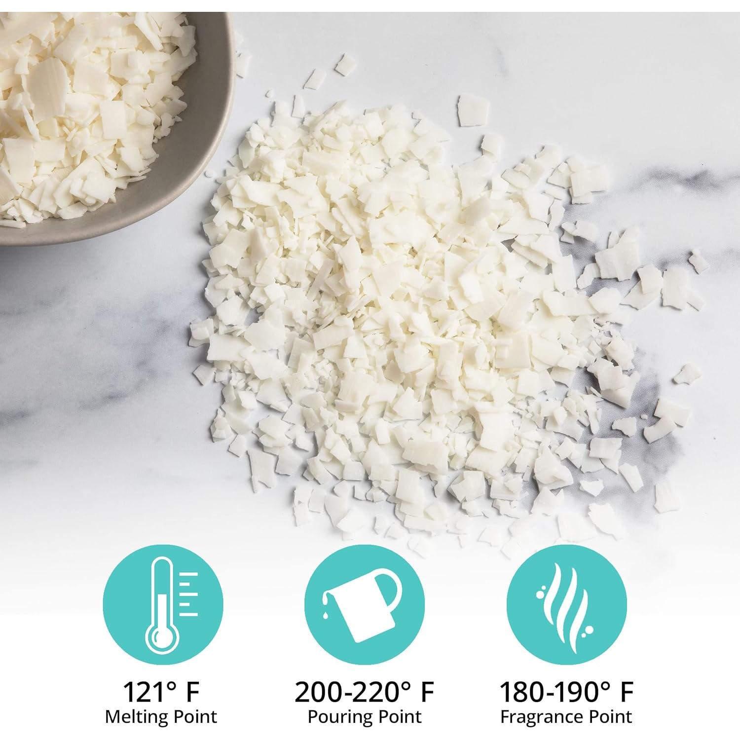 Cera de Soja Hearts & Crafts 2.27 kg + 100 Mechas + Herramientas