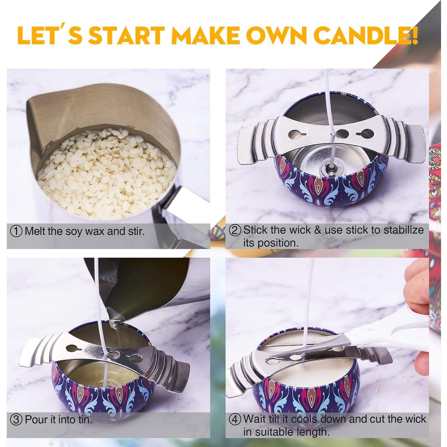 Kit de Fabricación de Velas Lucky Goddness - 1.33 kg, Bohemio