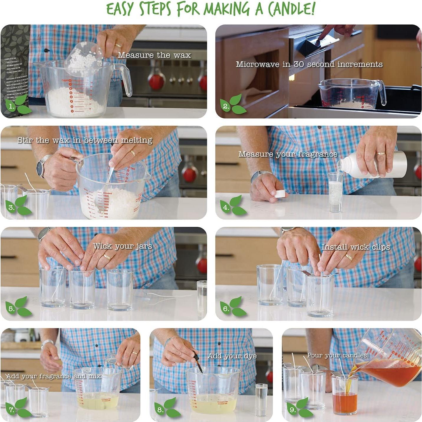 Perlas de Cera de Coco American Soy Organics 2.27 kg - Suministros para Velas