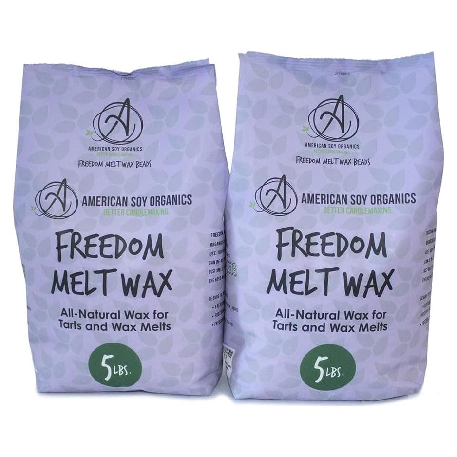 Perlas de Cera de Soja American Soy Organics 4.54 kg