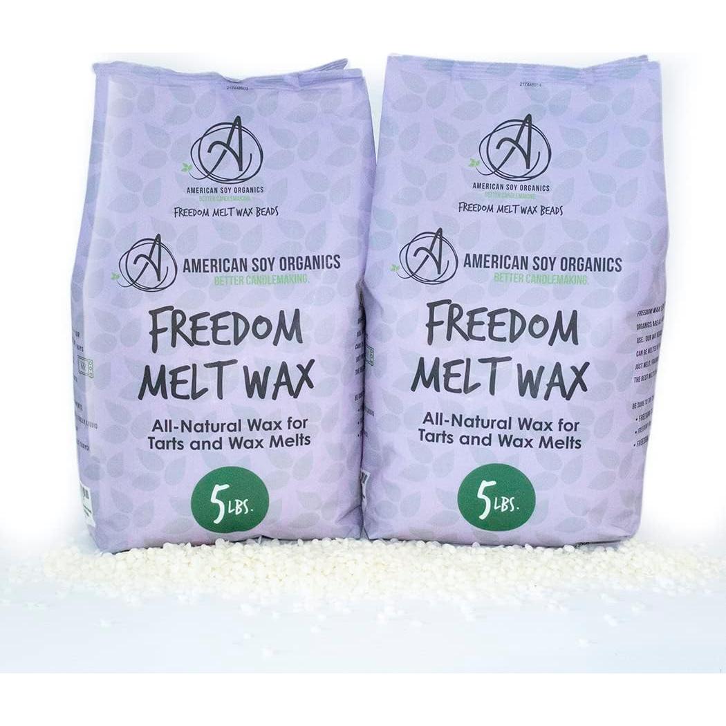 Perlas de Cera de Soja American Soy Organics 4.54 kg