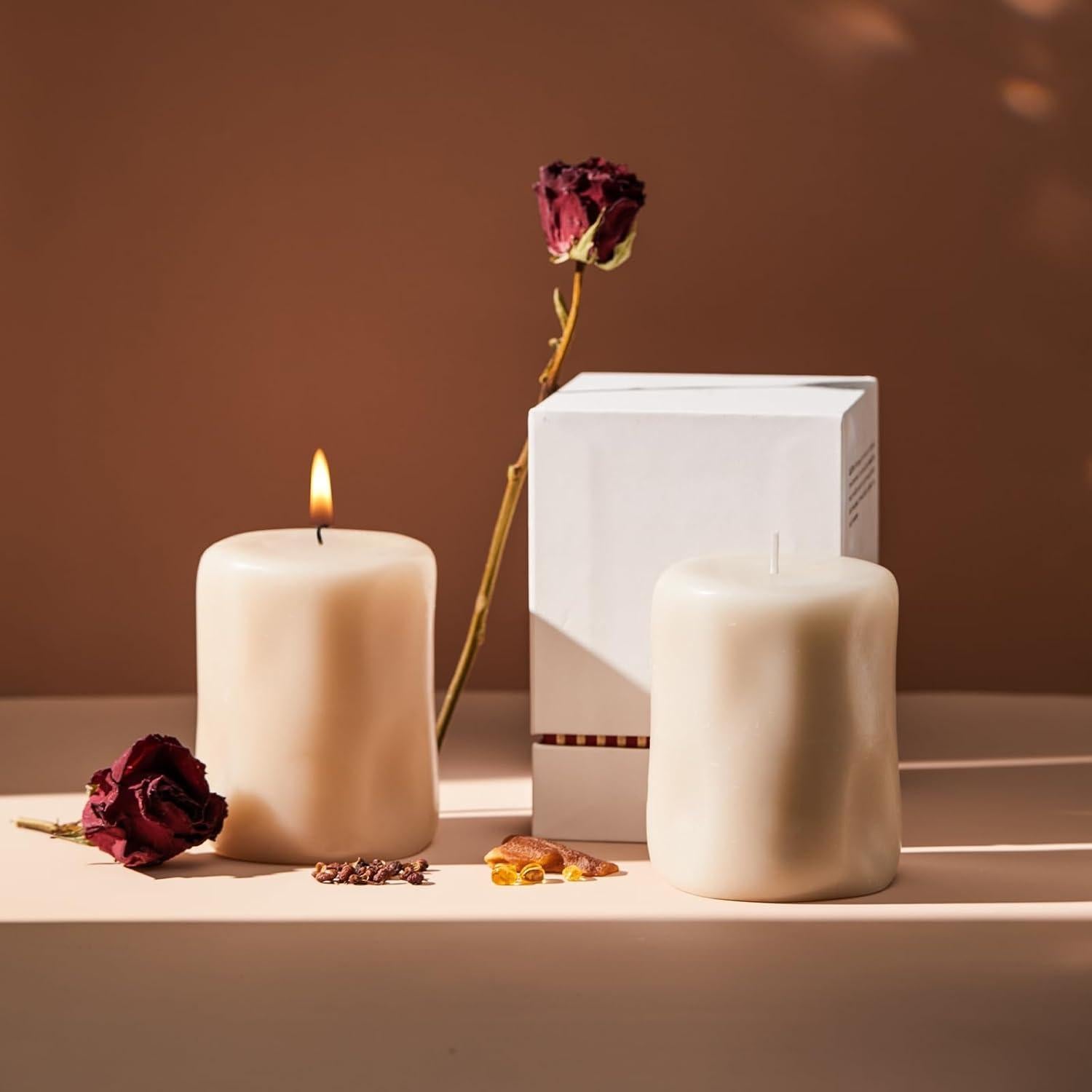 Kit de Fabricación de Velas SAEUYVB Cera de Soja 4.54 kg