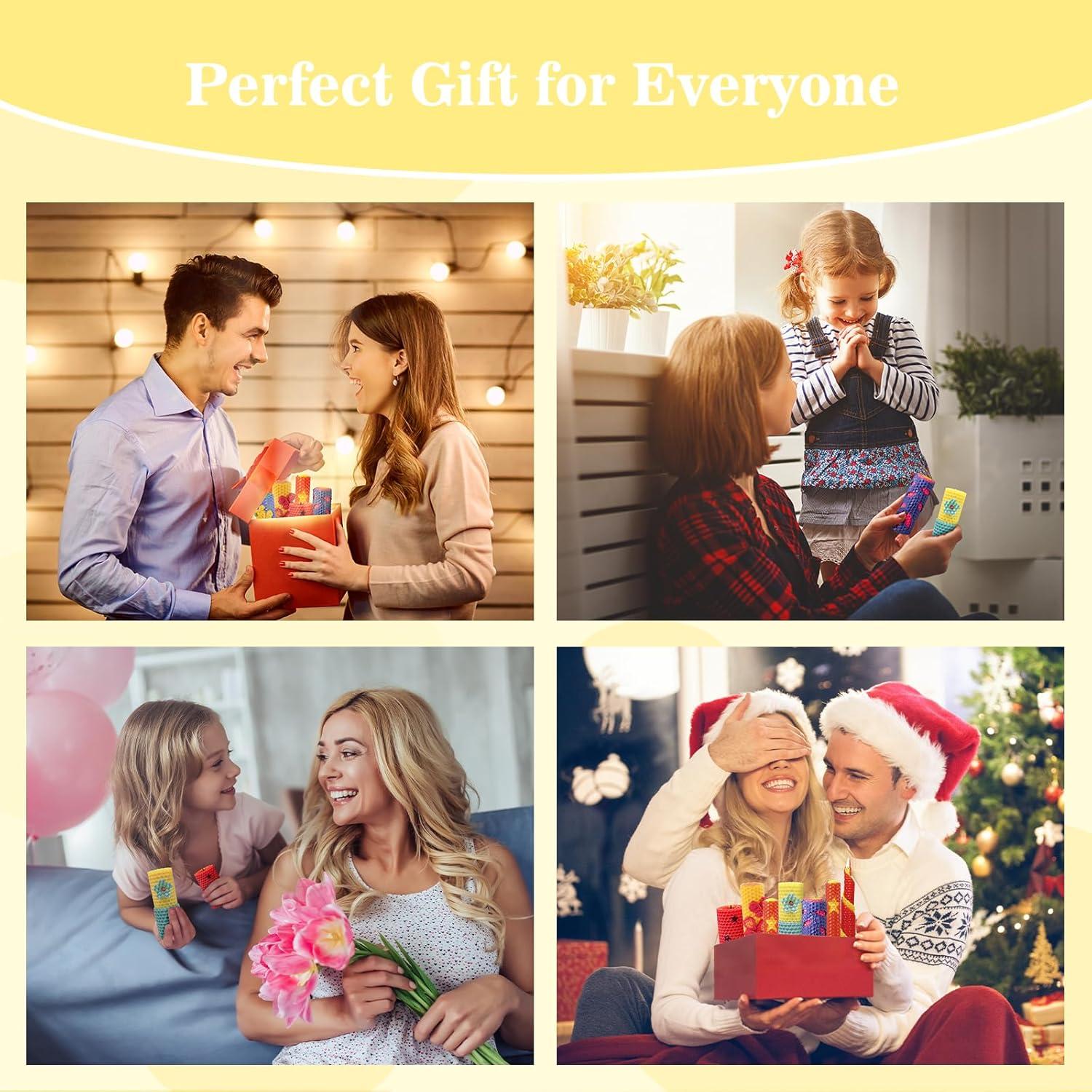 Kit de Velas de Cera de Abeja Aottom - 24 Piezas DIY