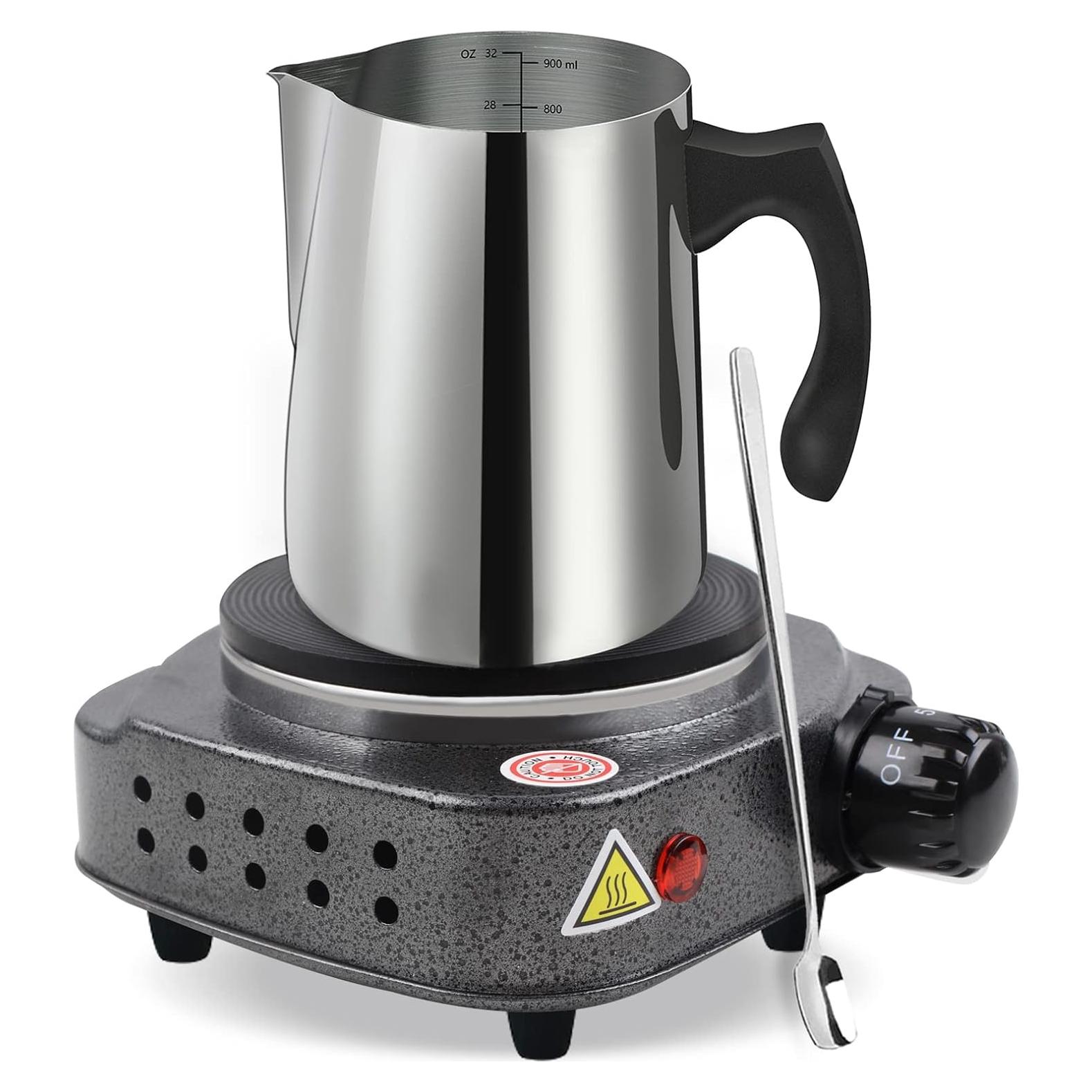 Kit de Fabricación de Velas BBAXI con Olla y Placa Caliente