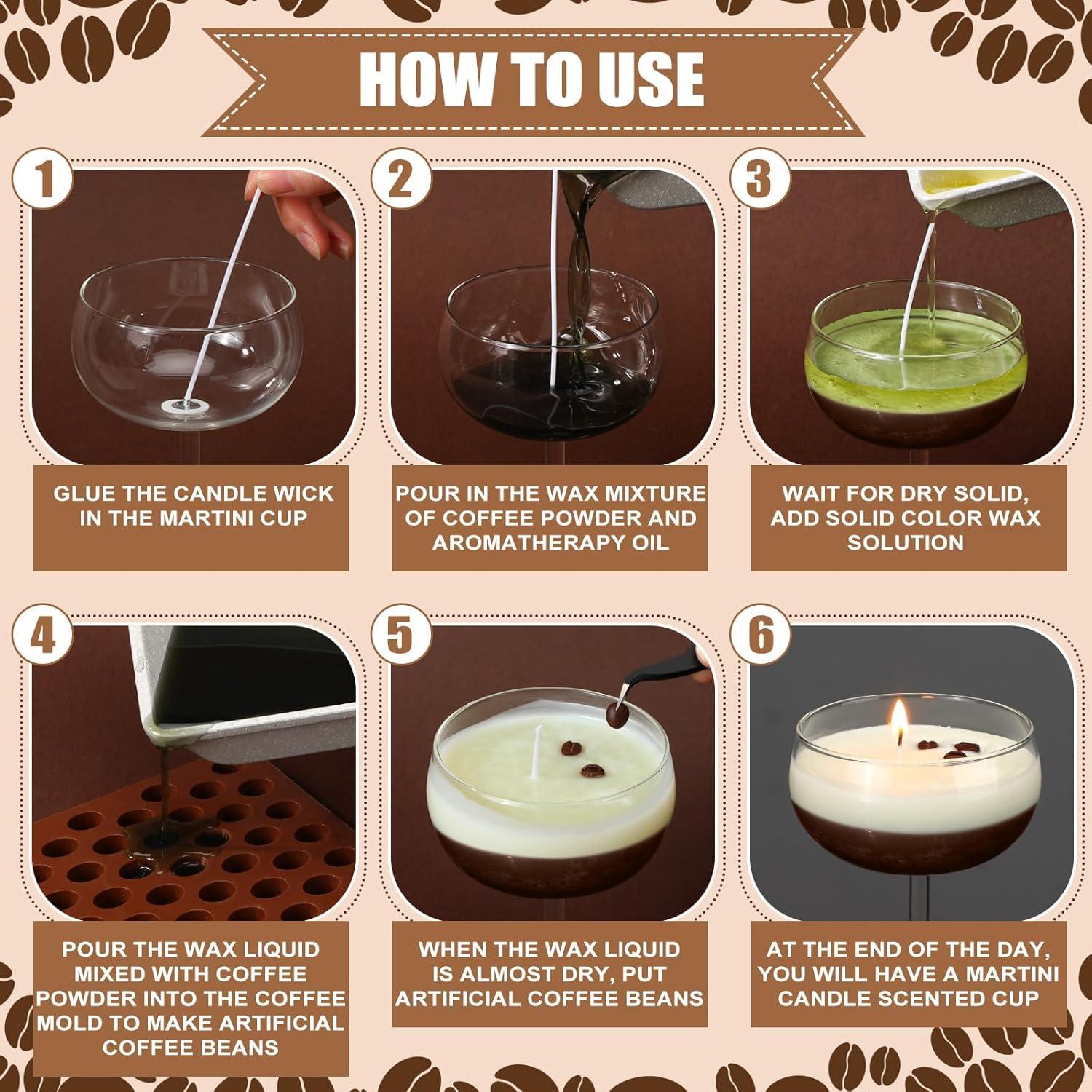 Kit DIY para Hacer Velas de Espresso Martini Maxdot