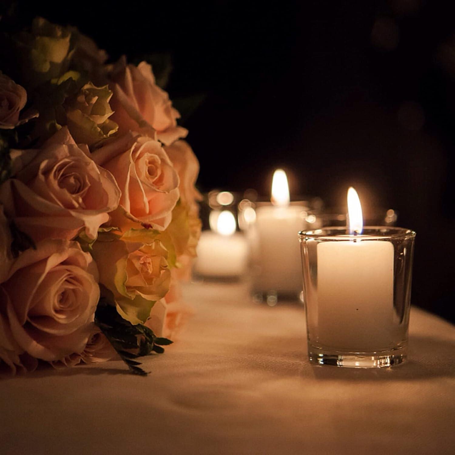 Paquete de 15 Tarros de Vela CONNOO 198g con Tapas de Bambú