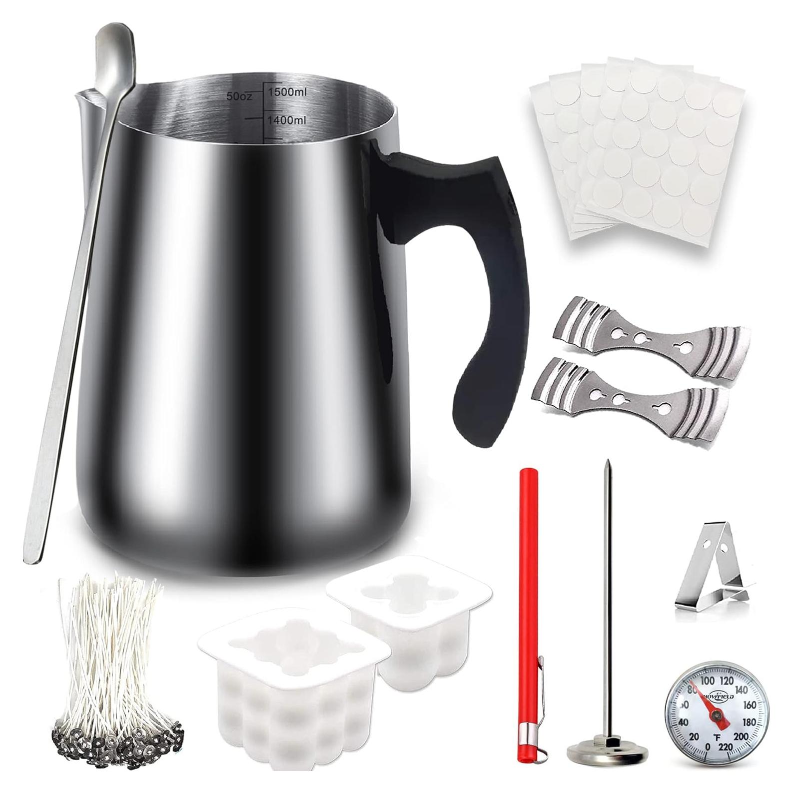 Kit de Fabricación de Velas de Soja HOWFIELD 52oz - Ecológico y No Tóxico