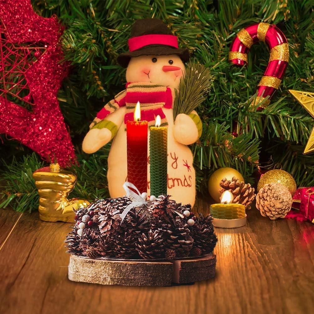 Kit de Velas de Cera de Abeja Tafuero 12 Piezas 20.32x25.4cm