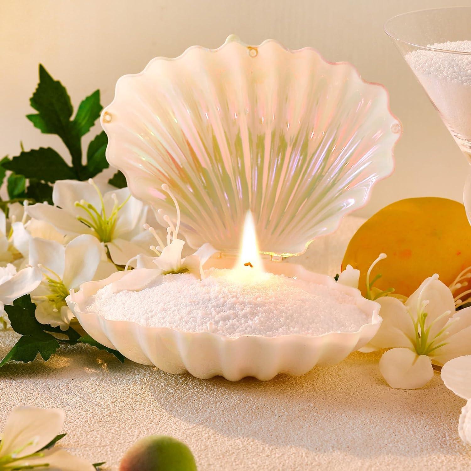 Kit de Recarga para Hacer Velas Conelist 1 lb Cera de Palma Jazmín