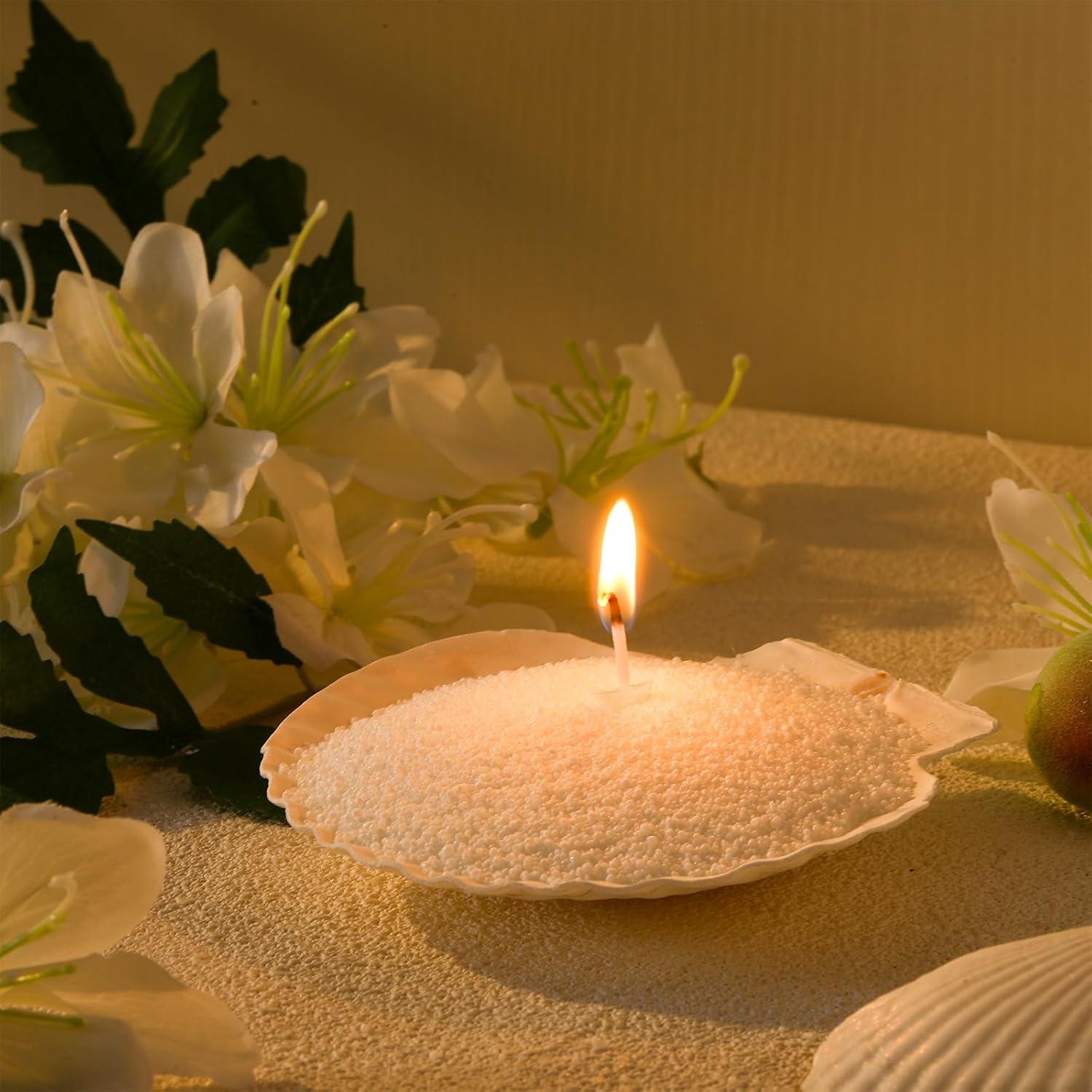 Kit de Recarga para Hacer Velas Conelist 1 lb Cera de Palma Jazmín