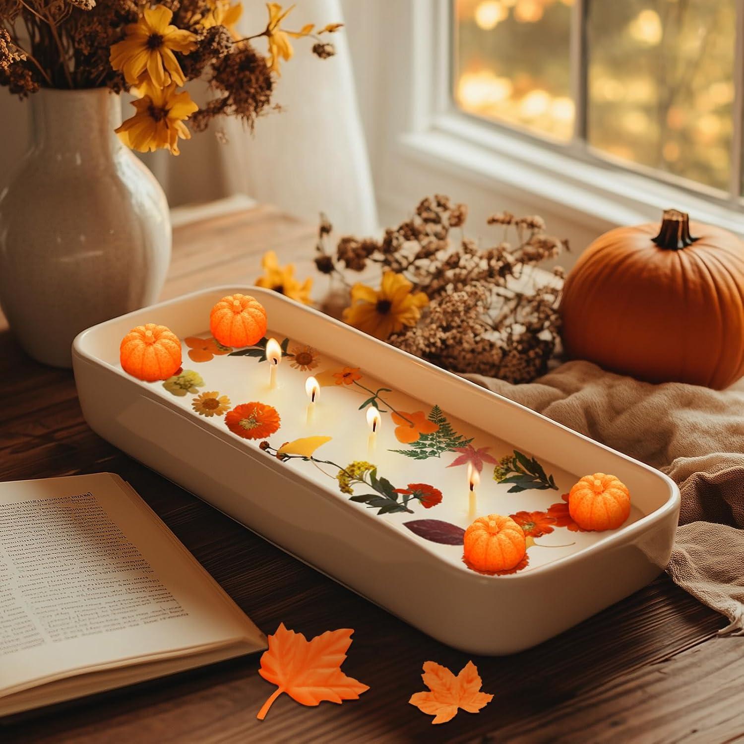 Kit de Moldes de Silicona Janinka para Velas Otoño 108 Pcs