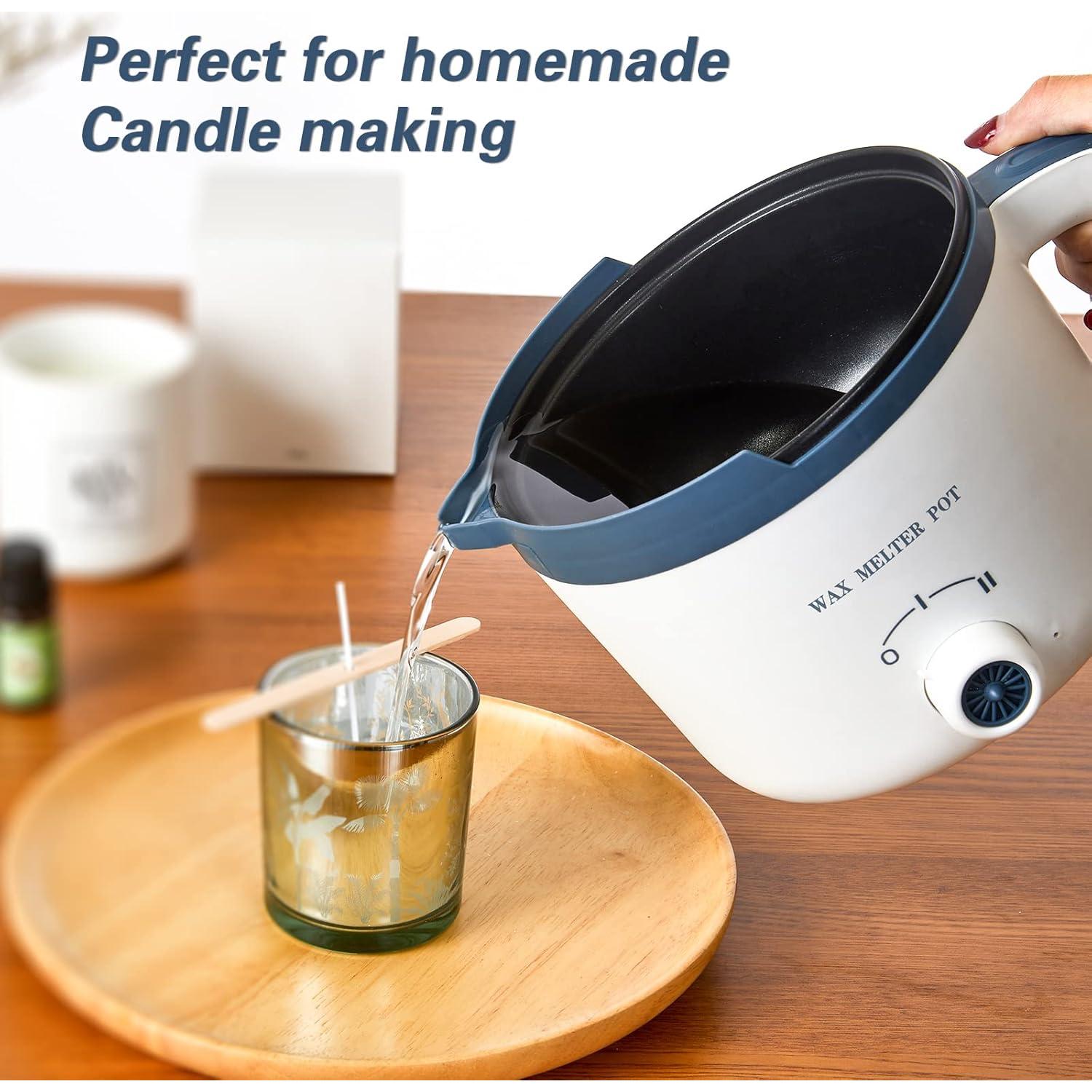 Ksedcon Olla Derretir Cera 1.5L Eléctrica Antiadherente