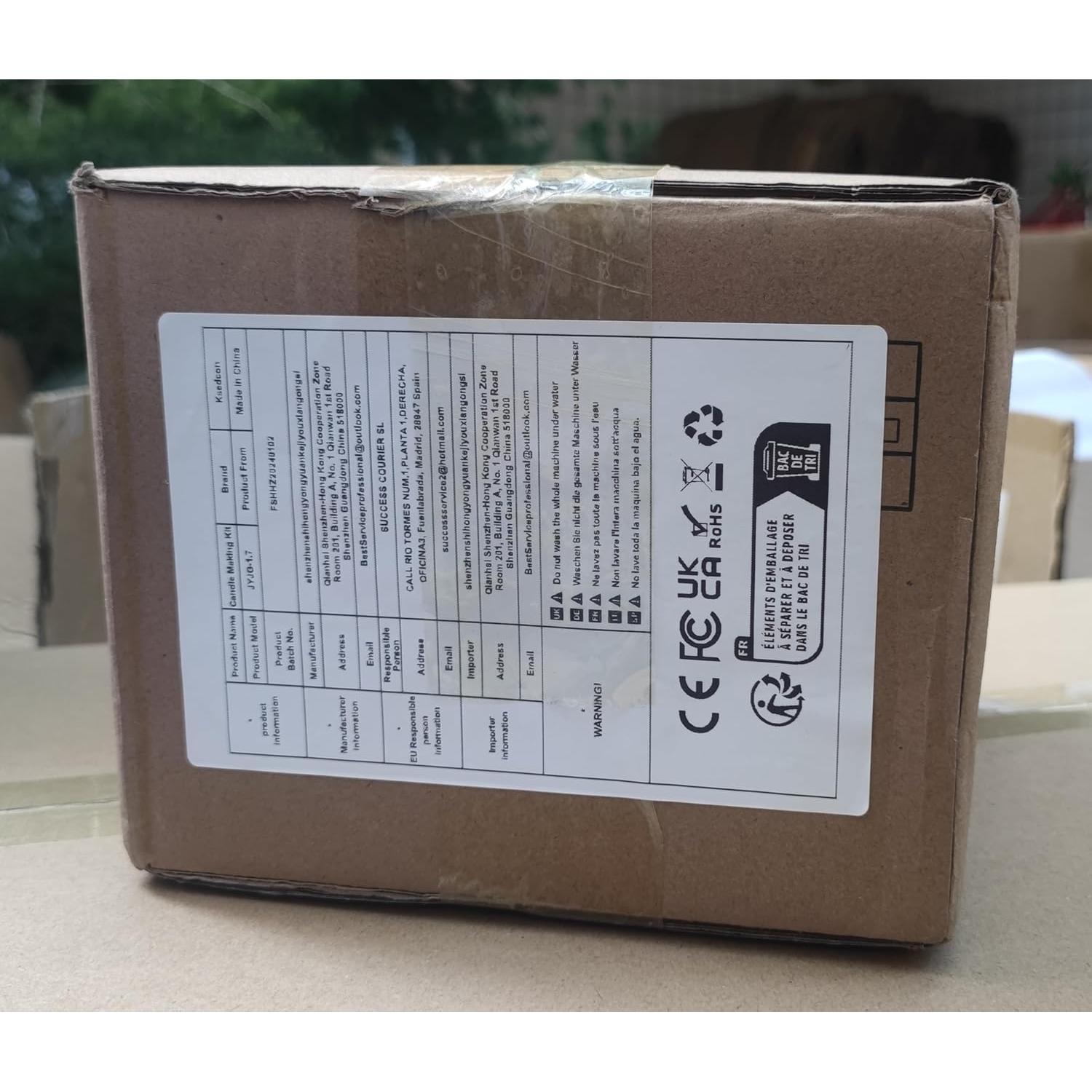 Ksedcon Olla Derretir Cera 1.5L Eléctrica Antiadherente