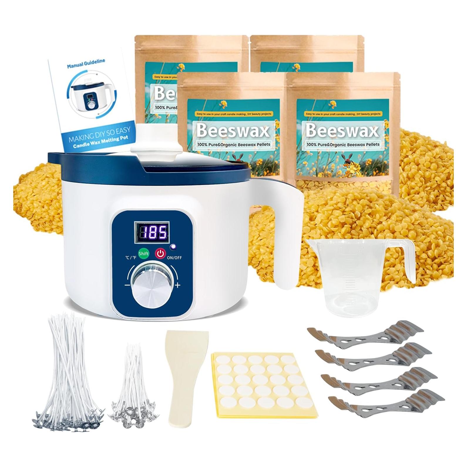 Kit de Fabricación de Velas de Cera de Abeja Handnatur 1.81 kg