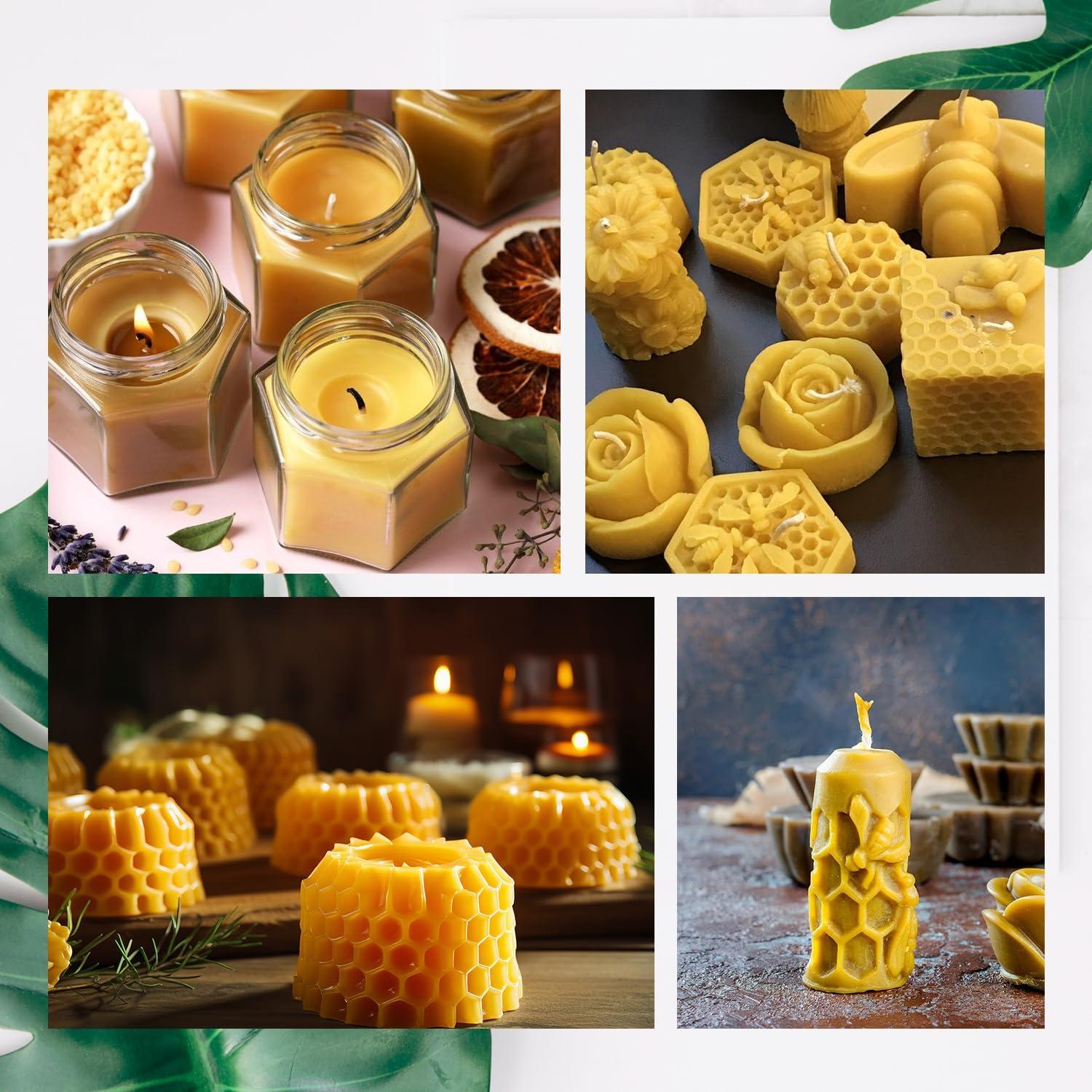 Kit de Fabricación de Velas de Cera de Abeja Handnatur 1.81 kg