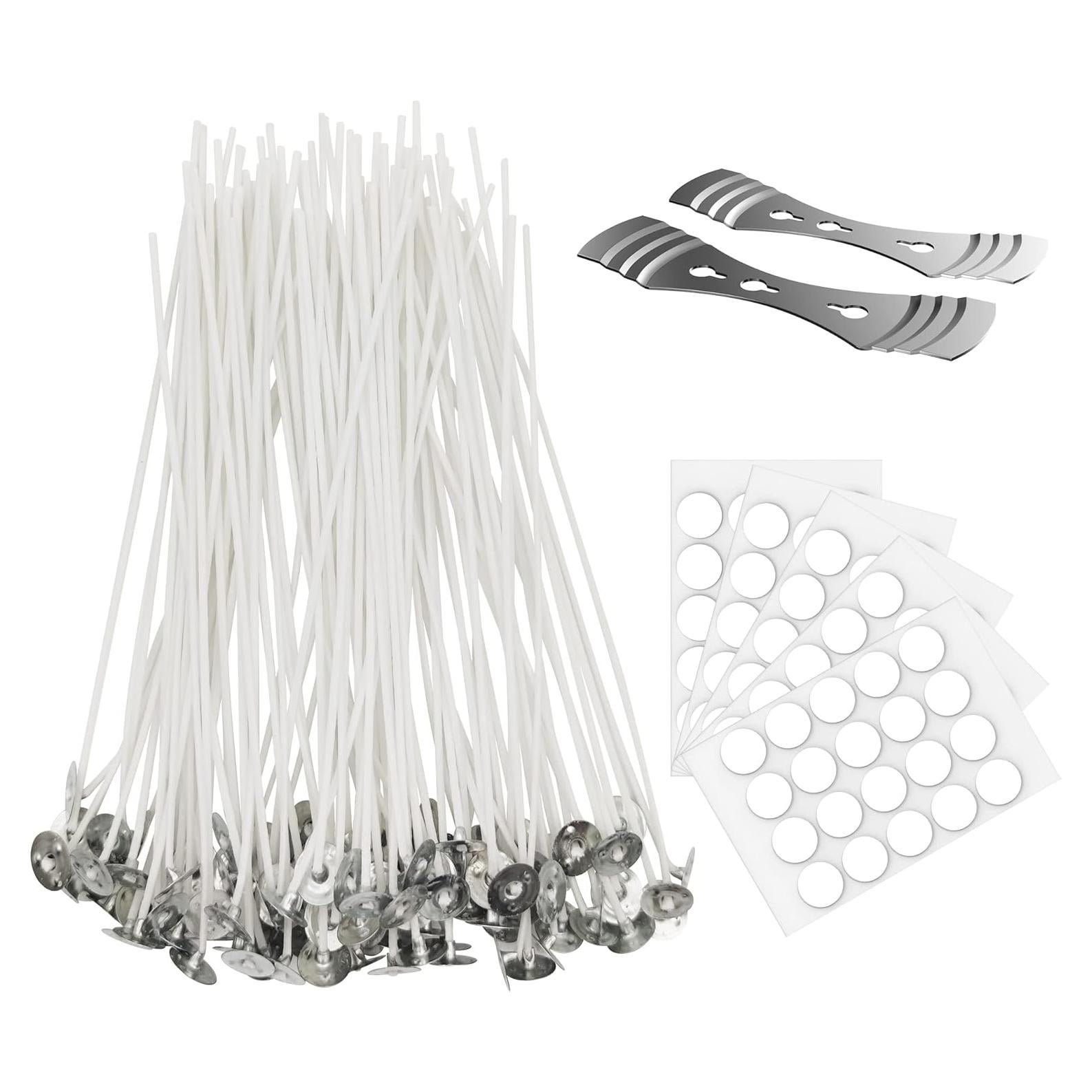 Juego de Mechas de Vela Algodón 20 cm Ohcans - 100 Pcs