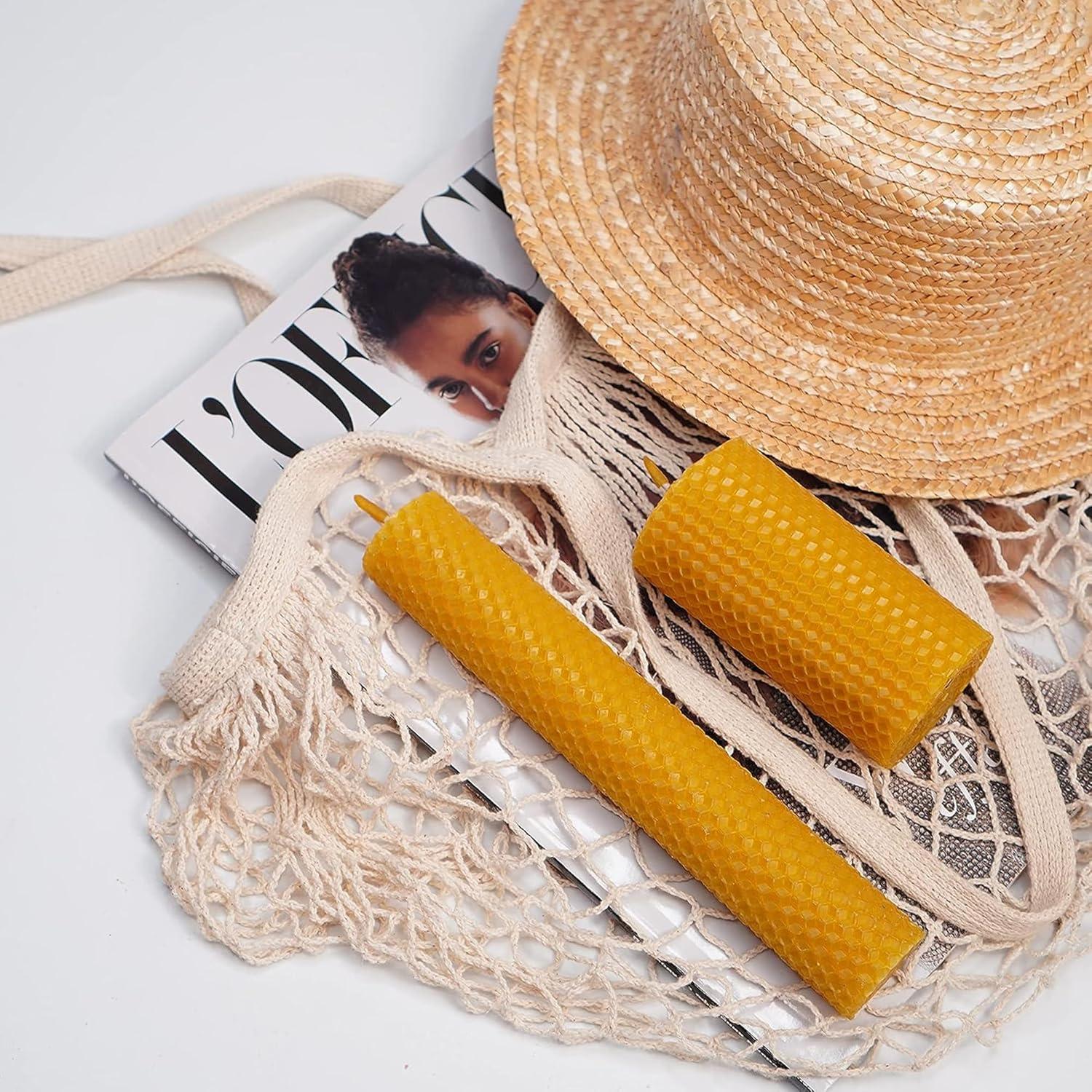 Kit de Hojas de Cera de Abeja Candleology - 10 Piezas DIY