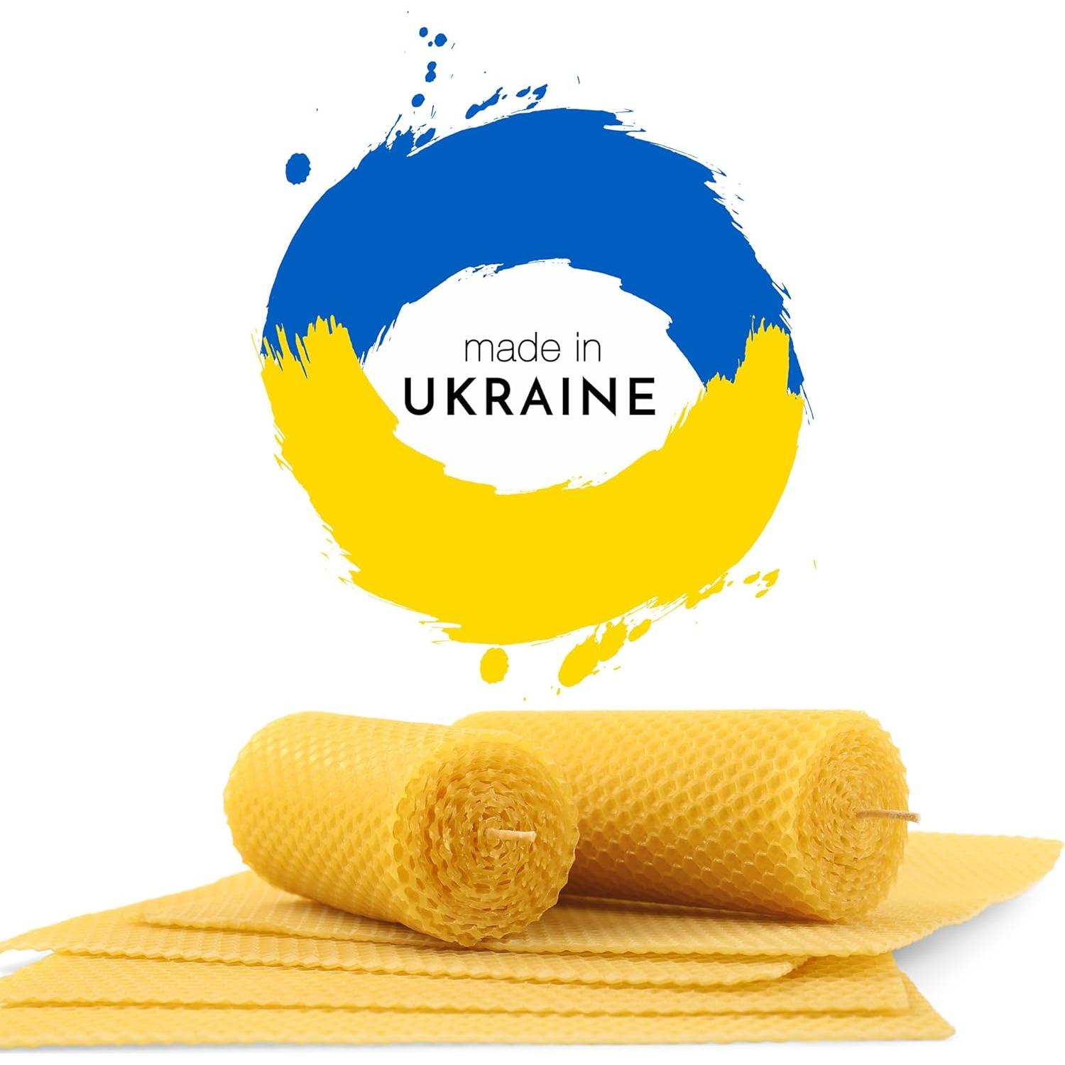 Kit de Hojas de Cera de Abeja Candleology - 10 Piezas DIY