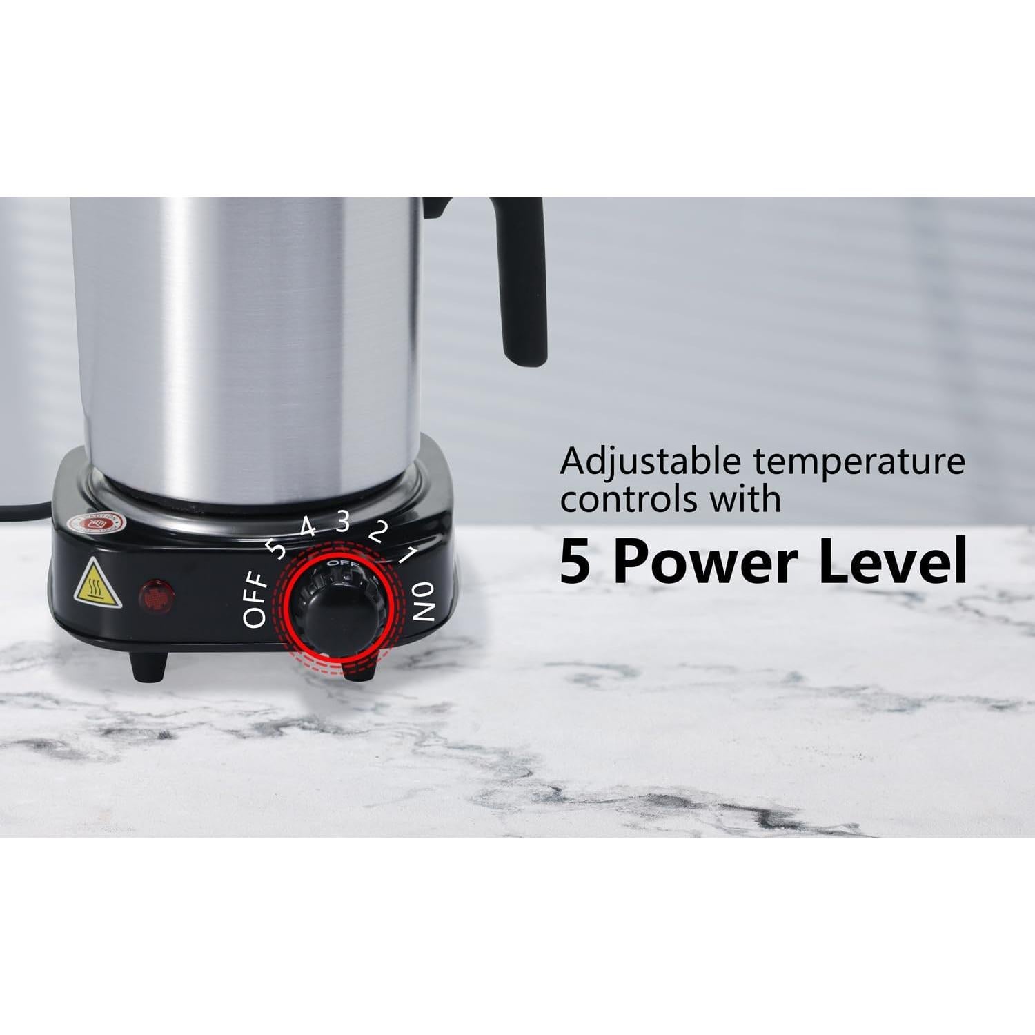 Kit de Fabricación de Velas Aroparc 40oz con Placa Caliente