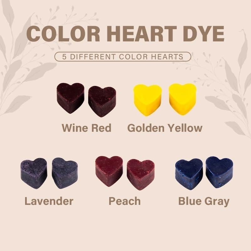 Kit de Fabricación de Velas WAYONE - Cera de Soja, 5 Aromas