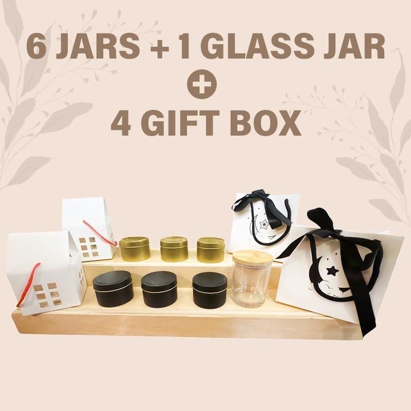 Kit de Fabricación de Velas WAYONE - Cera de Soja, 5 Aromas