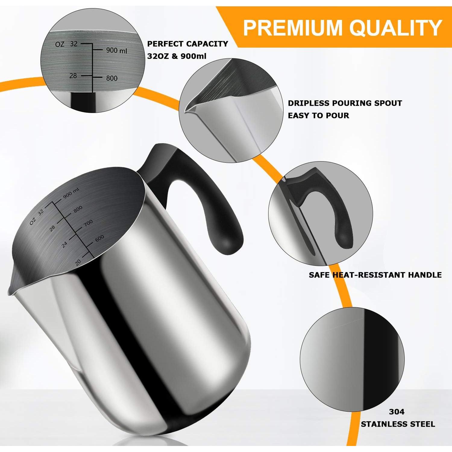 Kit de Fabricación de Velas BBAXI - Olla 900ml, Cera Soja 450g