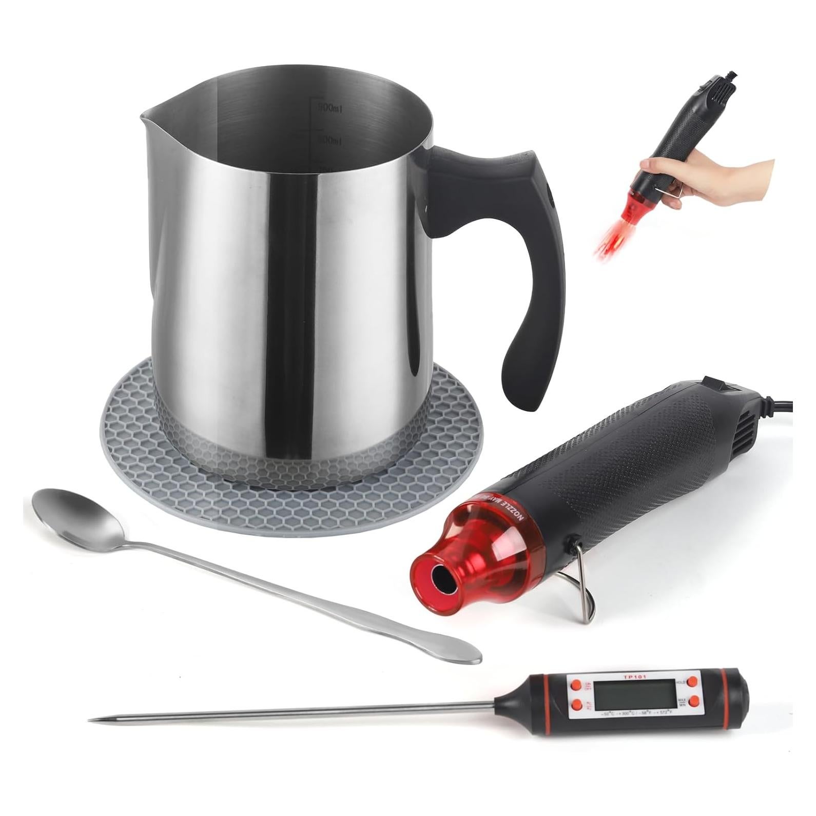 Kit de Suministros para Hacer Velas Handysienda - 7 Piezas