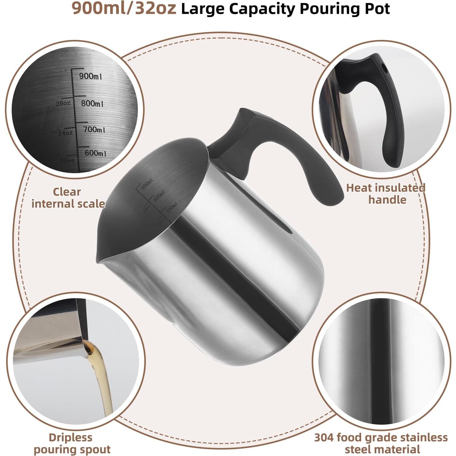 Kit de Suministros para Hacer Velas Handysienda - 7 Piezas