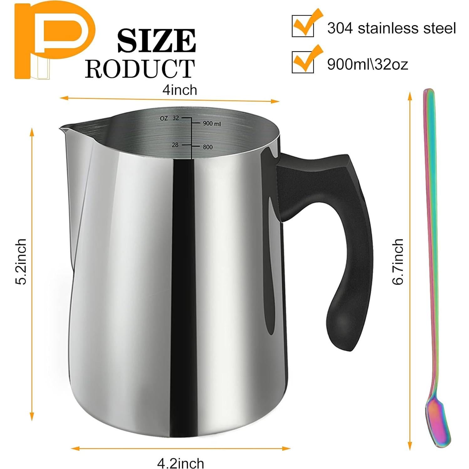 BBAXI Kit de Fabricación de Velas - Olla 900ml Acero Inoxidable