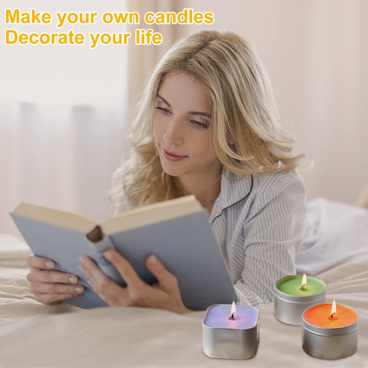 BBAXI Kit de Fabricación de Velas - Olla 900ml Acero Inoxidable