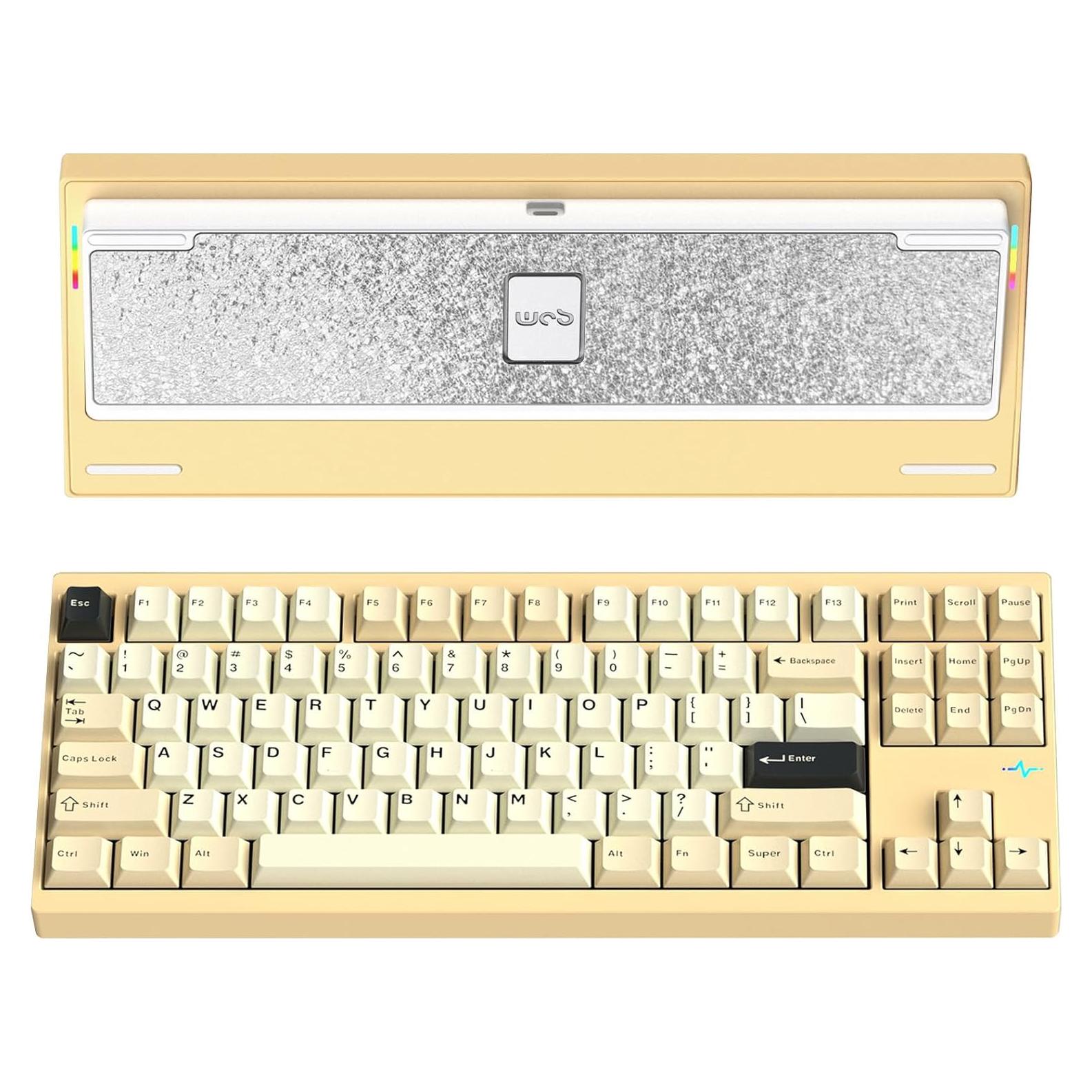 Teclado Mecánico KEEBMONKEY WOBKEY Crush 80 Pro RGB Aluminio