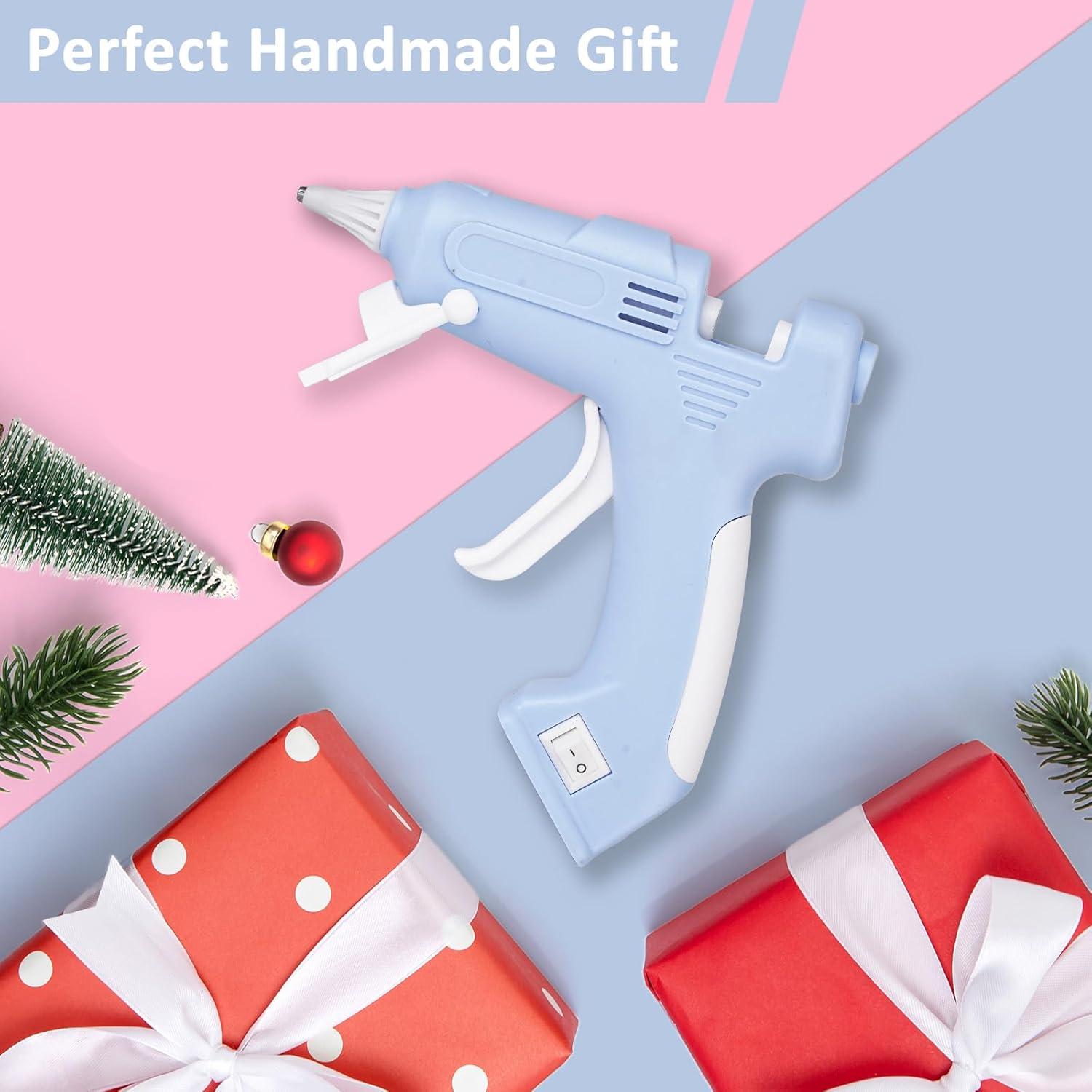 Pistola de Pegamento Caliente Inalámbrica Gunhay con 10 Barras