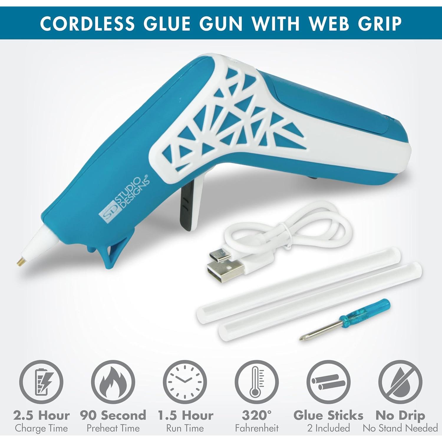 Pistola de Pegamento Inalámbrica SD Studio Designs 10W USB-C