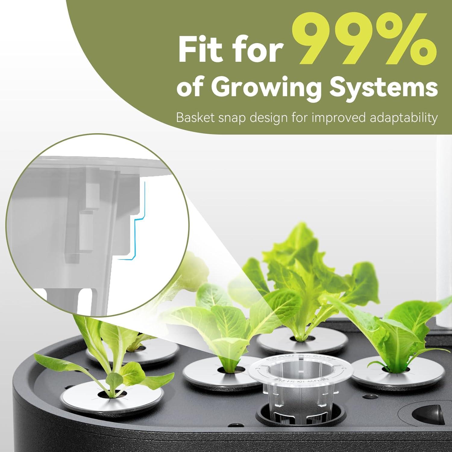 Kit de Vasos de Semillas de Hierbas Gourmet LYKOCLEAN 7 Unidades