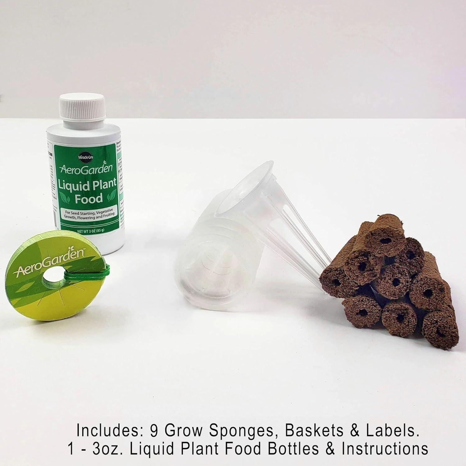 Kit de Cápsulas de Semillas Grow Anything AeroGarden - 9 Unidades