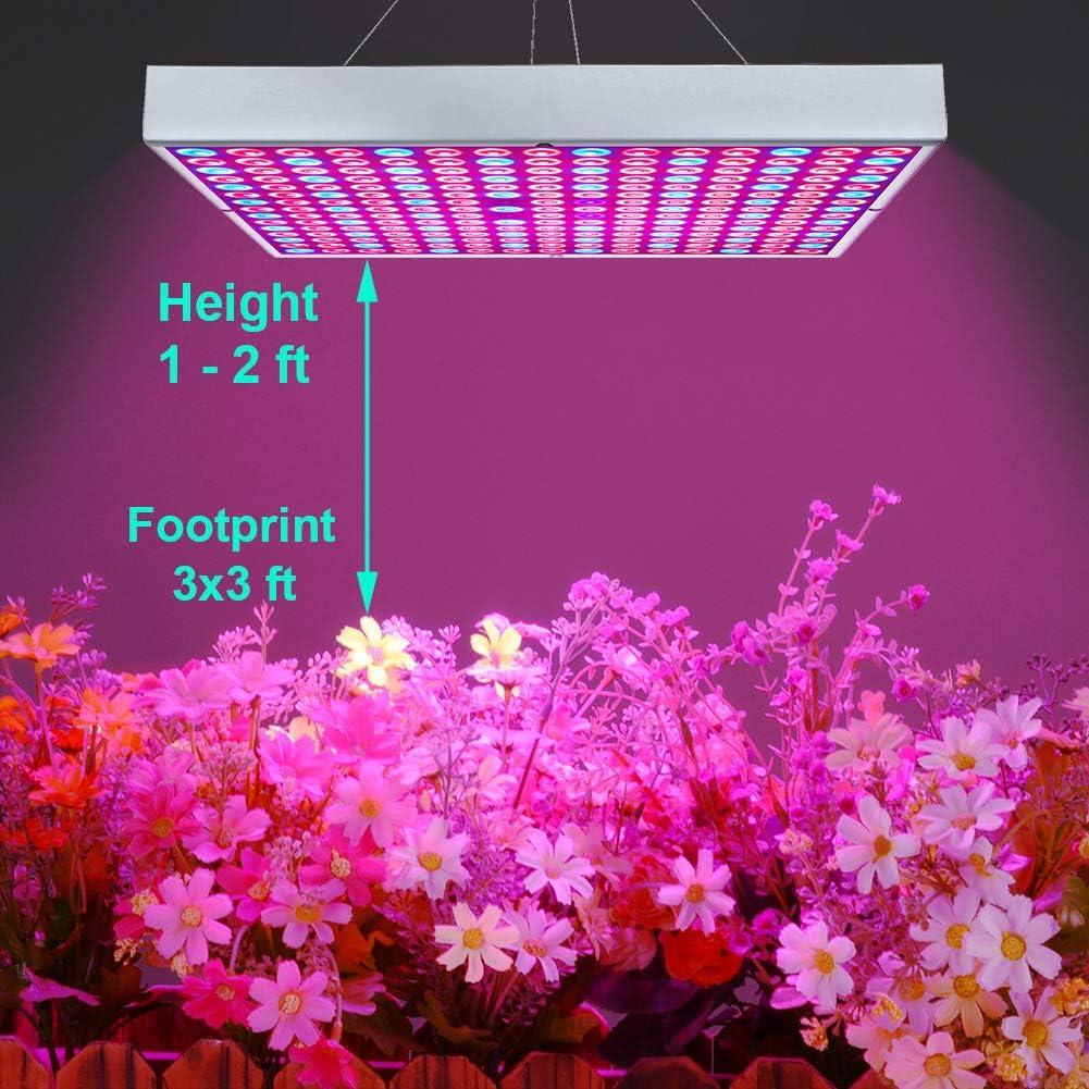Lámpara de Cultivo LED Osunby 75W Espectro Completo para Plantas