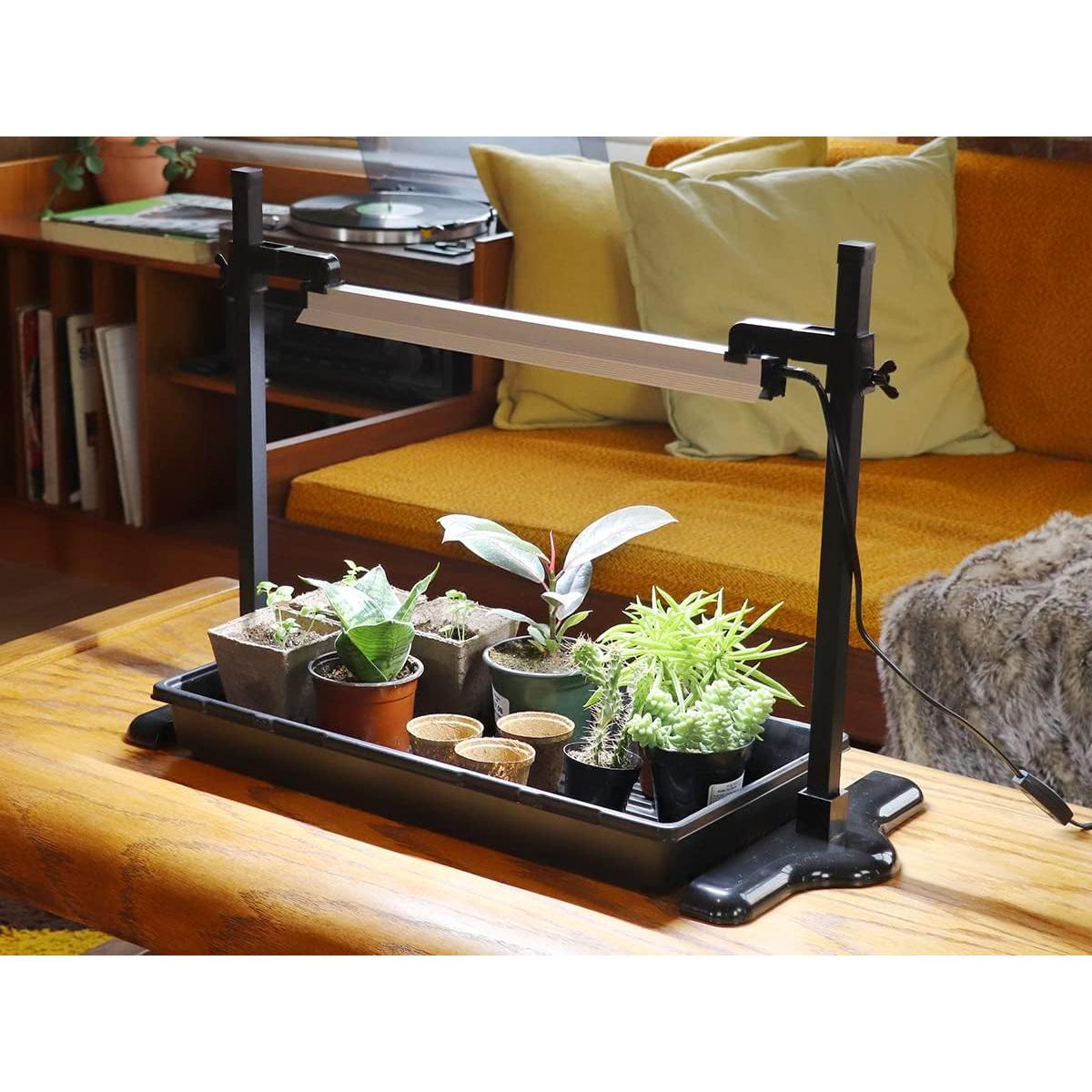 Kit Mini Invernadero LED SunBlaster 55x25x30 cm con Soporte