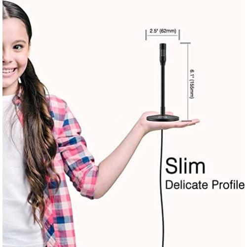 Micrófono USB FIFINE K050 Mini con Cuello de Ganso Ajustable