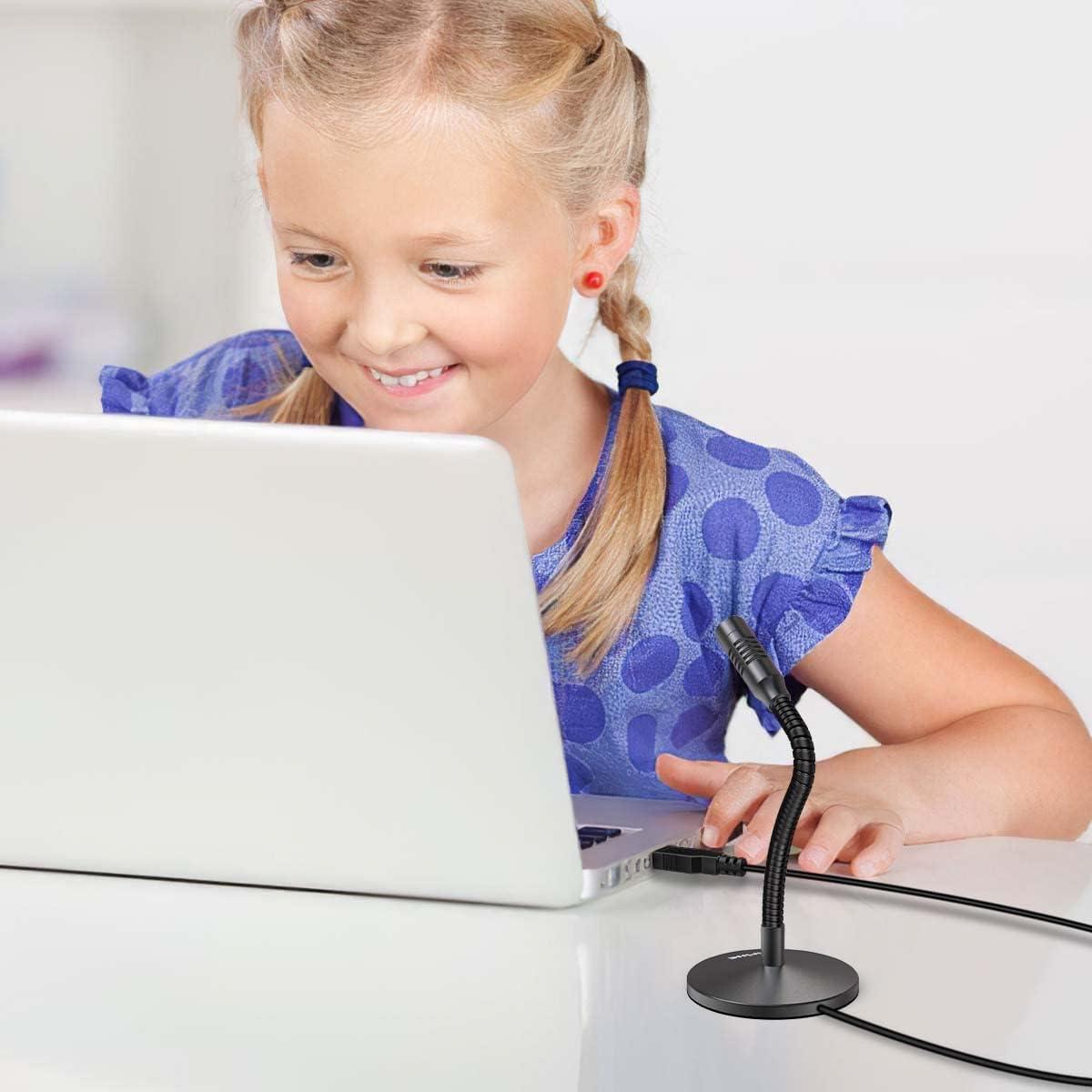 Micrófono USB FIFINE K050 Mini con Cuello de Ganso Ajustable