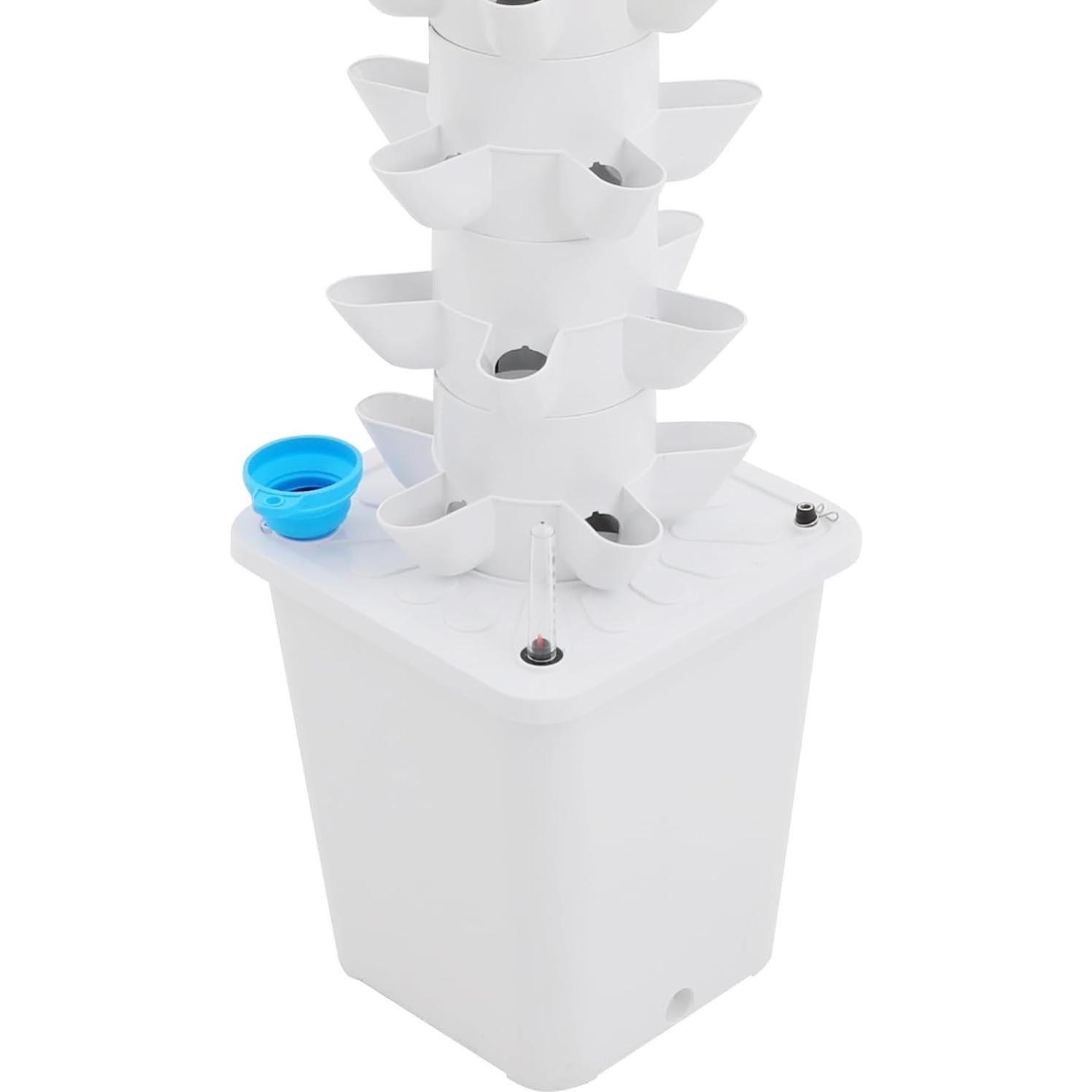 Torre de Cultivo Hidropónico 40 Cápsulas CAFIPPED 8 Niveles