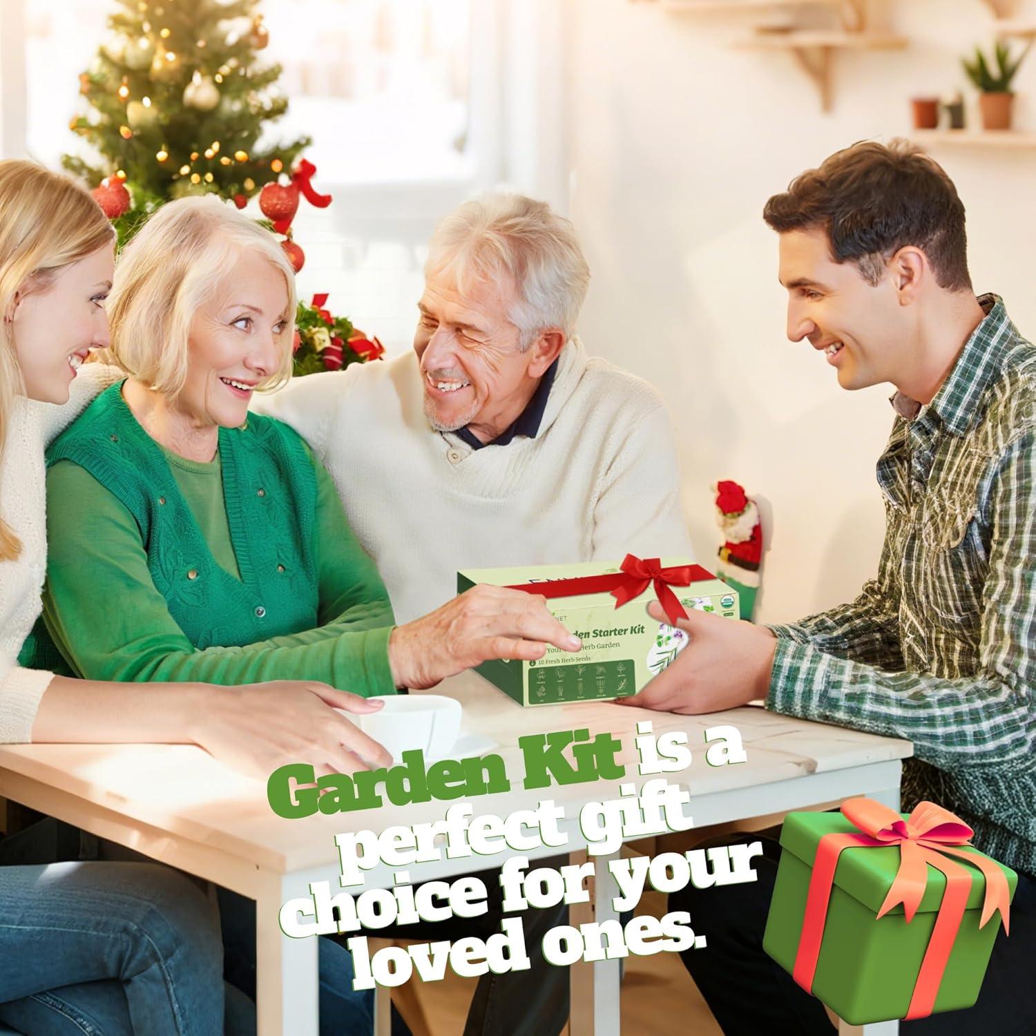 Kit de Jardín de Hierbas de Interior Environet - 10 Variedades Orgánicas