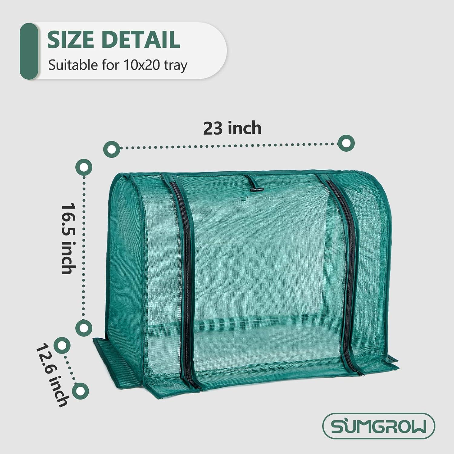 Paquete de 2 Sombrillas Mini SUMGROW para Plantas - 30% Sombra