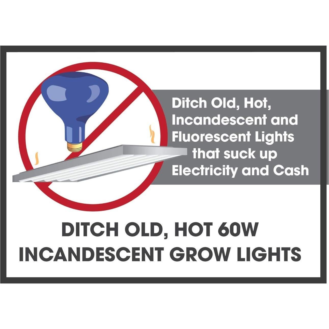 Bombilla de Crecimiento LED Miracle 3W Espectro Completo - Paquete de 2