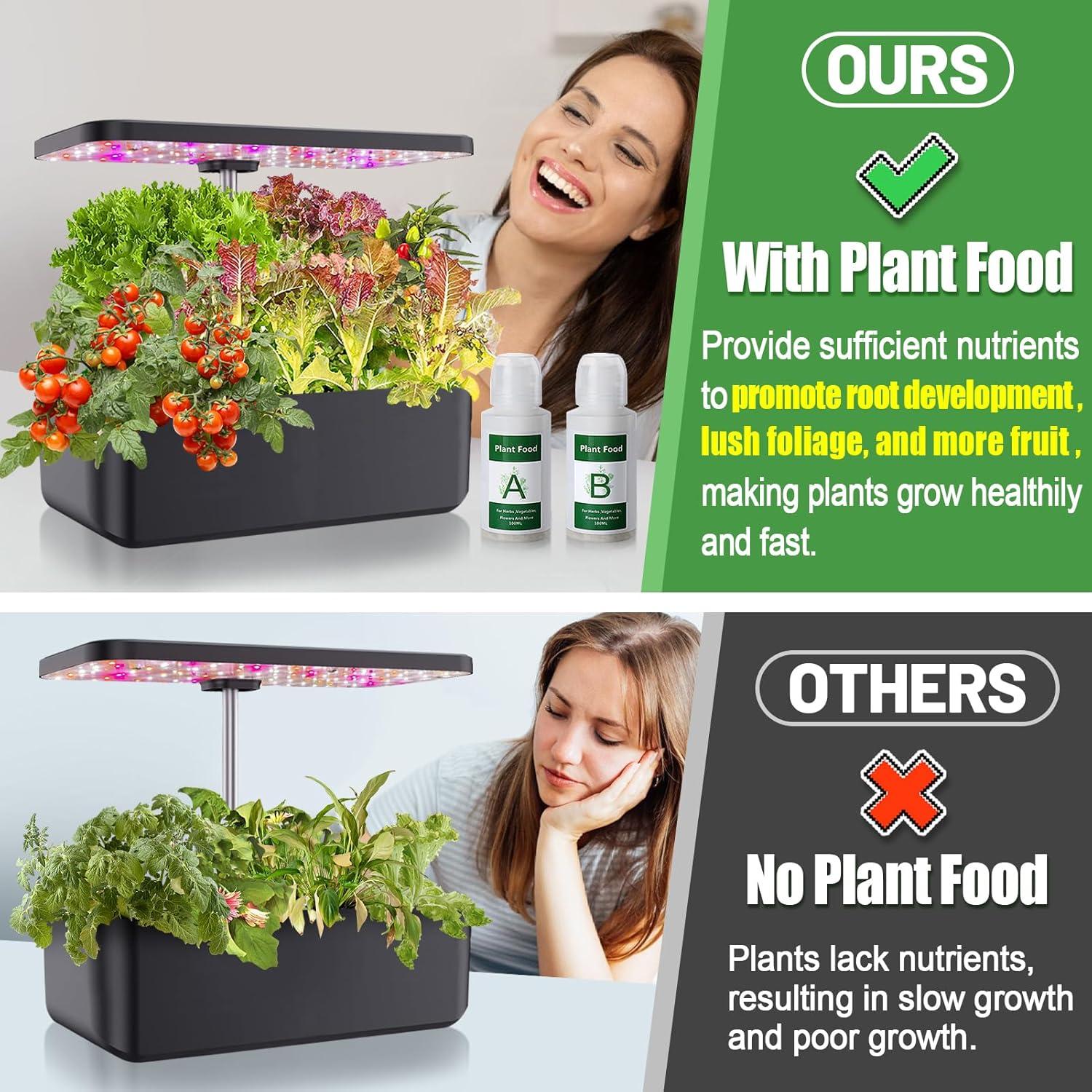 Kit de Cápsulas Hidropónicas Bigmeta - 100 Esponjas de Crecimiento