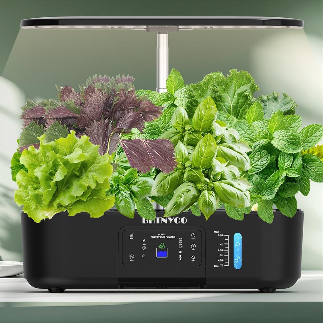 Kit Hidropónico BHTNYOO 13 Cápsulas Jardín Interior 5L