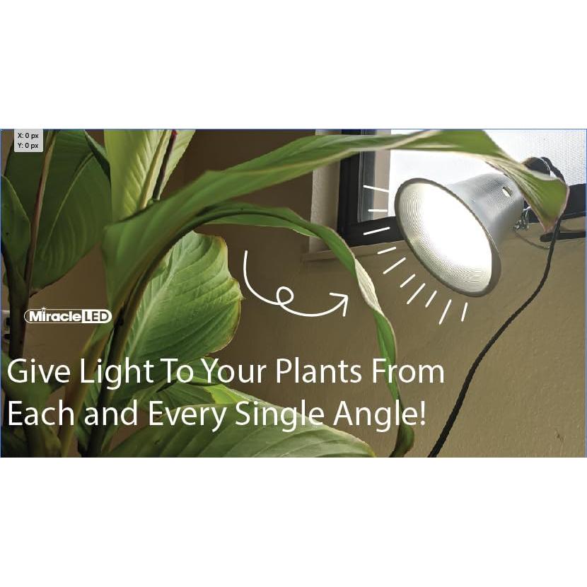 Kit de luz de cultivo LED Miracle 9W Un-Edison espectro completo