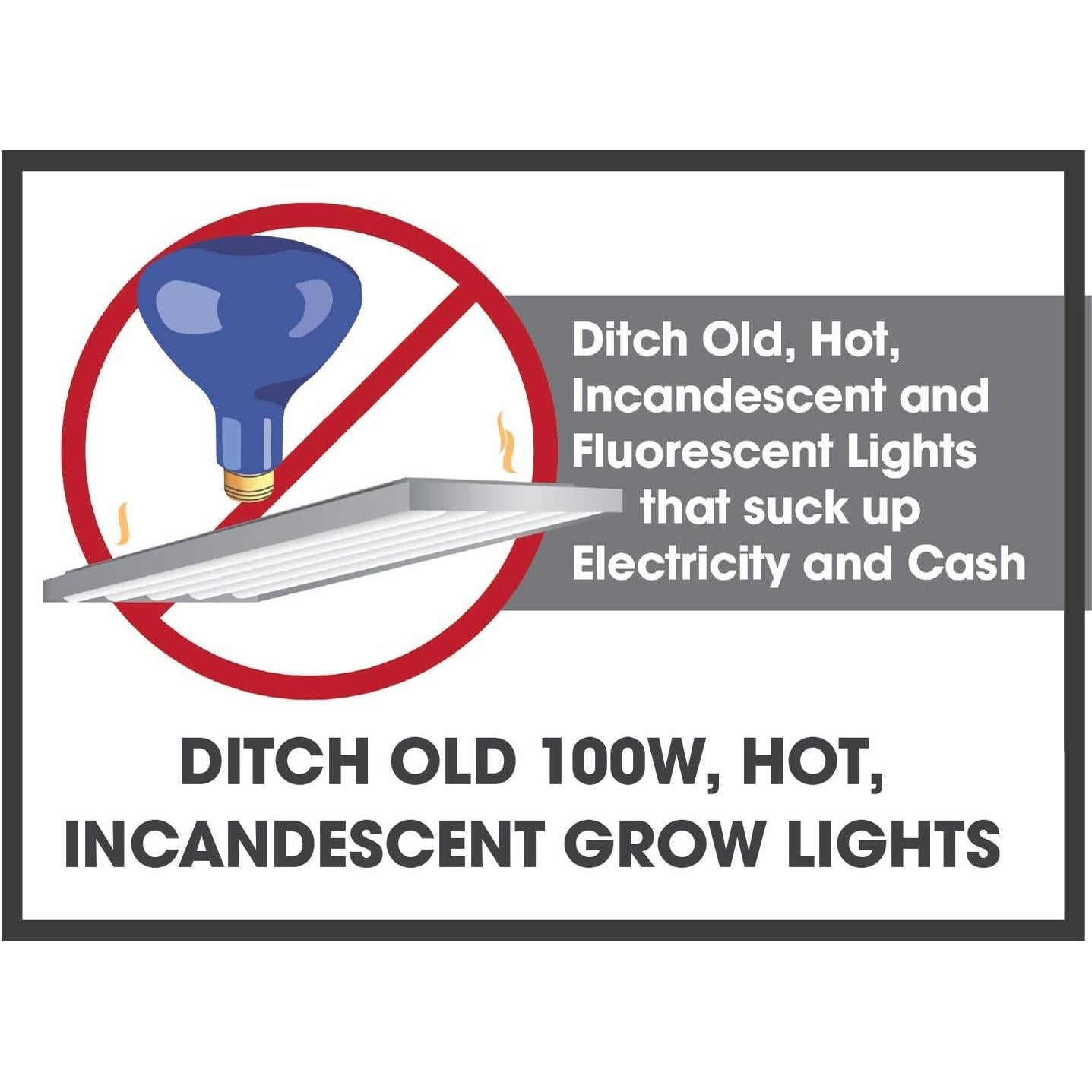 Kit de luz de cultivo LED Miracle 9W Un-Edison espectro completo